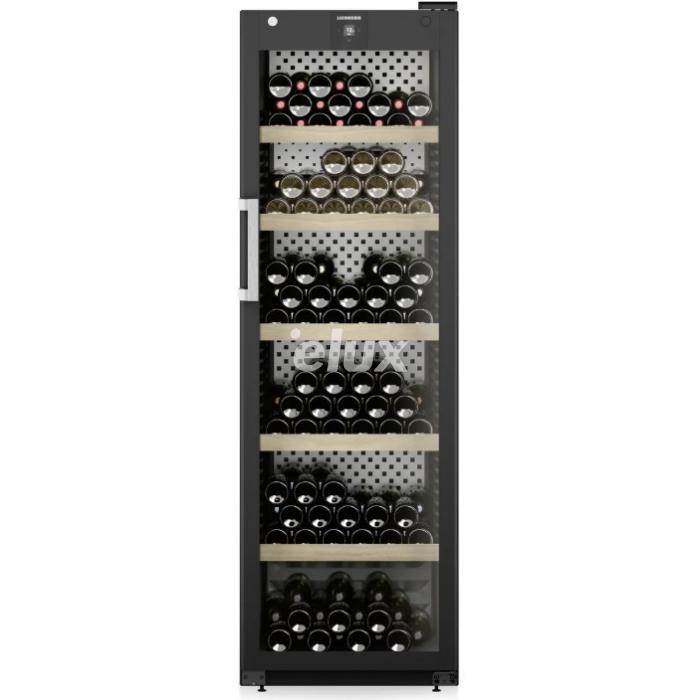 Veinikülmik Liebherr GrandCru, 188,4 cm, 229 pudelit, 38 dB, must