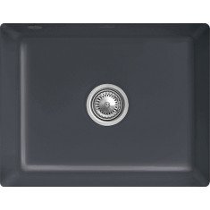 Valamu Villeroy&Boch, Subway 60 SU, 55 cm, alt monteeritav, nupuga, keraamiline, Graphite