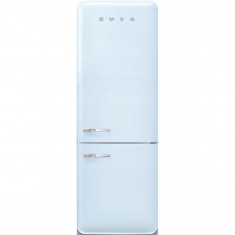 Külmik Smeg, 50-ndate stiil, 205 cm, 344/137 l, 42 dB, puutetundlik juhtimine, NoFrost, pastellsinine, parem