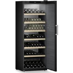Veinikülmik Liebherr GrandCru, 204,4 cm, 324 pudelit, 38 dB, must
