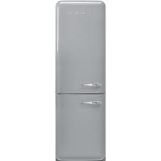 Külmik Smeg, 50-ndate stiil, NoFrost, 196 cm, 234/97 l, 35 dB, elektrooniline juhtimine, hõbedane