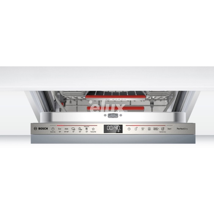 Посудомоечная машина Bosch, встраиваемая, 45 см, 42 дБ, 3 корзины, Zeolith