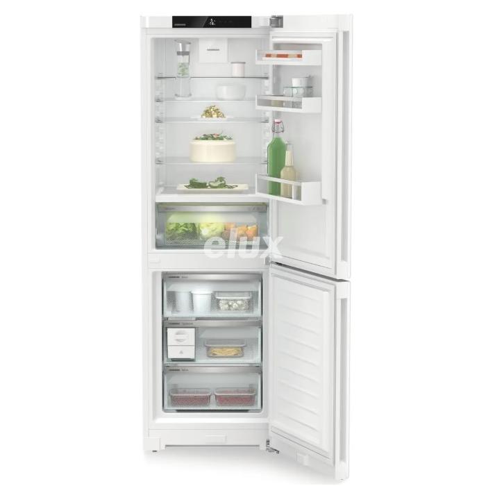 Külmik Liebherr, 185,5 cm, 218/103 l, 35 dB, puutetundlik, NoFrost, valge