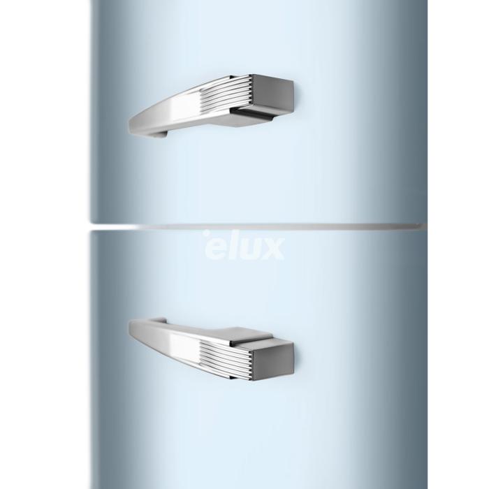 Külmik Smeg, 50-ndate stiil, NoFrost, 196 cm, 234/97 l, 35 dB, elektrooniline juhtimine, pastellsinine