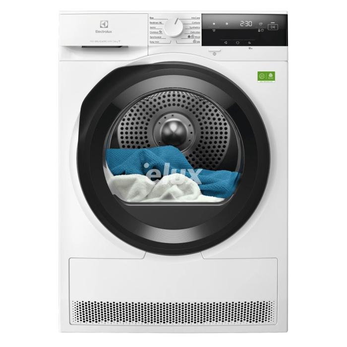 Kuivati Electrolux soojuspumbaga, 8 kg, valge
