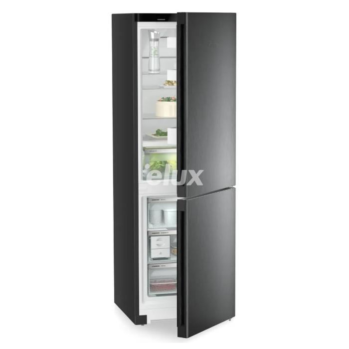 Külmik Liebherr Plus, 185,5 cm, 218/103 l, 34 dB, puutetundlik, NoFrost, must