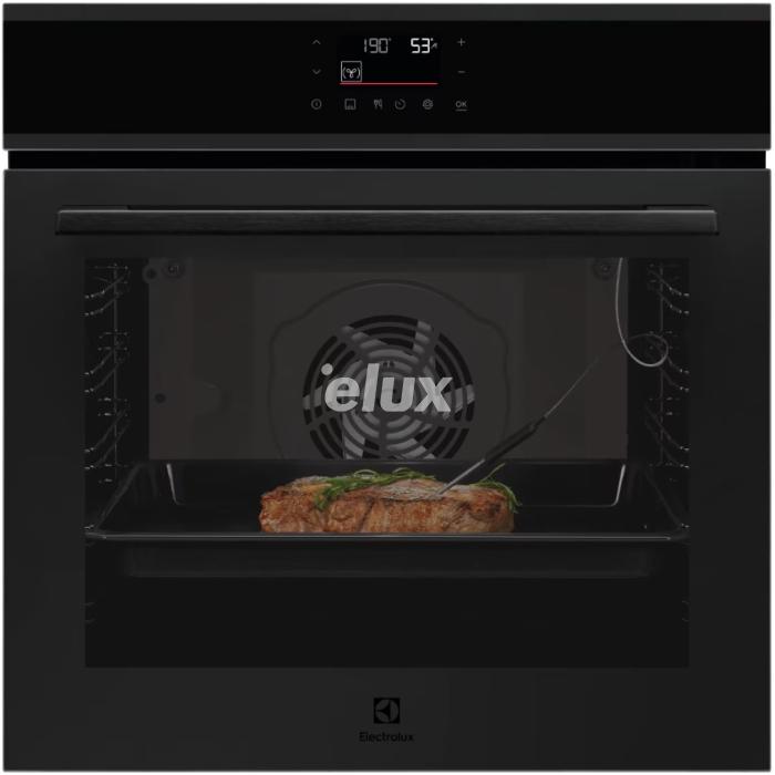 Духовой шкаф Electrolux, 72 л, каталитический нейтрализатор, матовый черный.