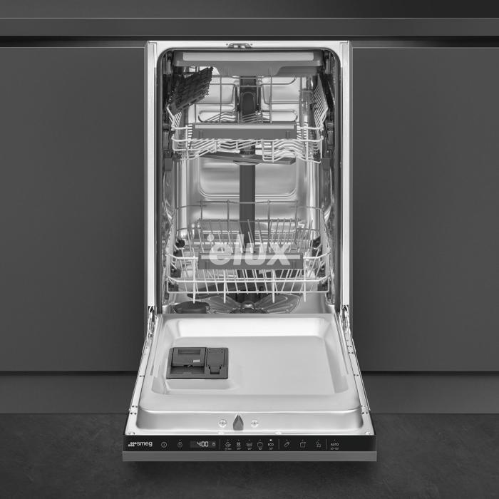 Nõudepesumasin Smeg, integreeritav, 45 cm, 44 dB, 3 korvi