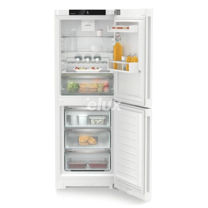 Külmik Liebherr Plus, 165,5 cm, 177/103 l, 35 dB, puutetundlik, NoFrost, valge
