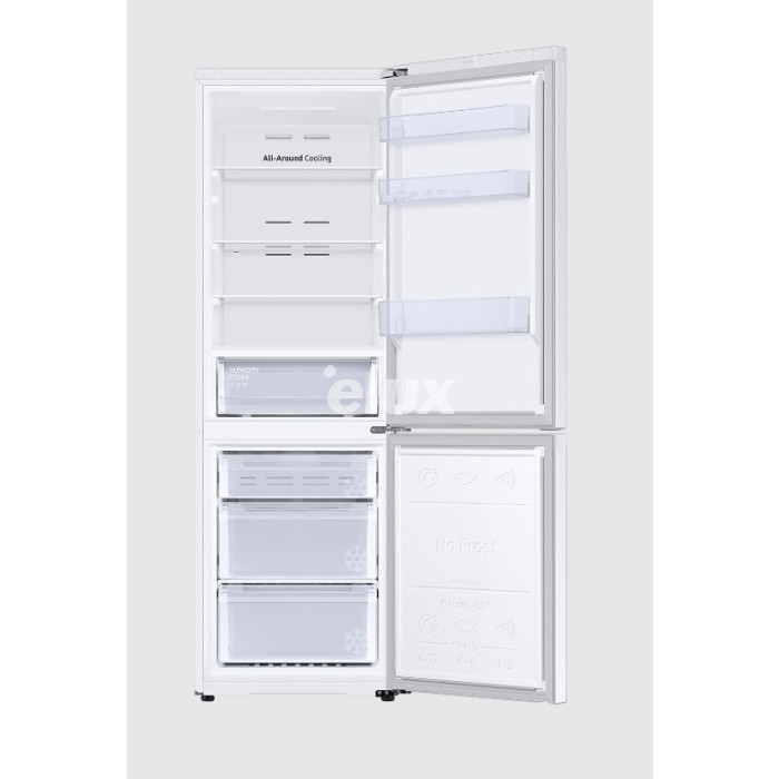 Külmik Samsung, 186 cm, 230/114 l, 35 dB, elektrooniline juhtimine, NoFrost, valge