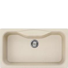 Valamu Smeg, 86 cm, pealt paigaldatav, käsitsi, graniit, kaer