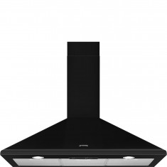 Õhupuhastaja Smeg, Seina, 90 cm, must, 588 m3/h, 65 dB, must