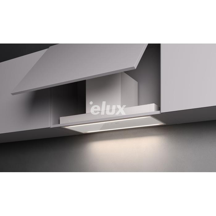 Integreeritav õhupuhastaja Falmec PARALLEL 70 cm, valmidus Falmeci välimootoriga ühendamiseks, Dynamic LED (muudetav valguse temp. 2700-5600K), valge, dialoogsüsteem