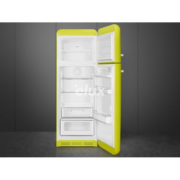 Külmik Smeg, 50-ndate stiil, 172 cm,  222/72 l, 34 dB, laimiroheline