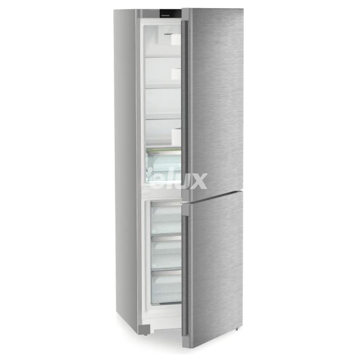 Külmik Liebherr, 185,5 cm, 227/103 l, 35 dB, puutetundlik, NoFrost, rv teras