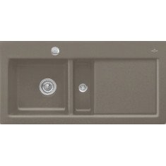 Valamu Villeroy&Boch, Subway 60, 97 cm, pealt paigaldatav, nupuga, keraamiline, Timber