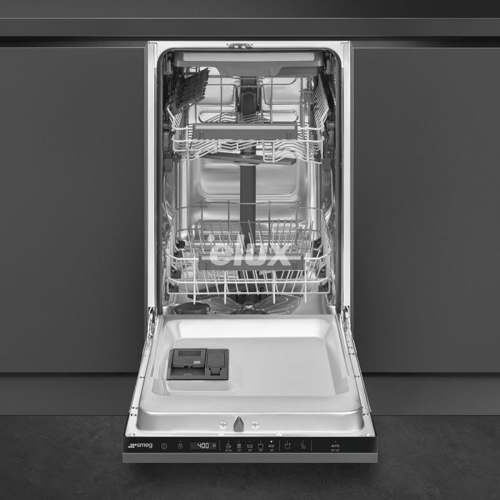 Nõudepesumasin Smeg, integreeritav, 45 cm, 44 dB, 3 korvi