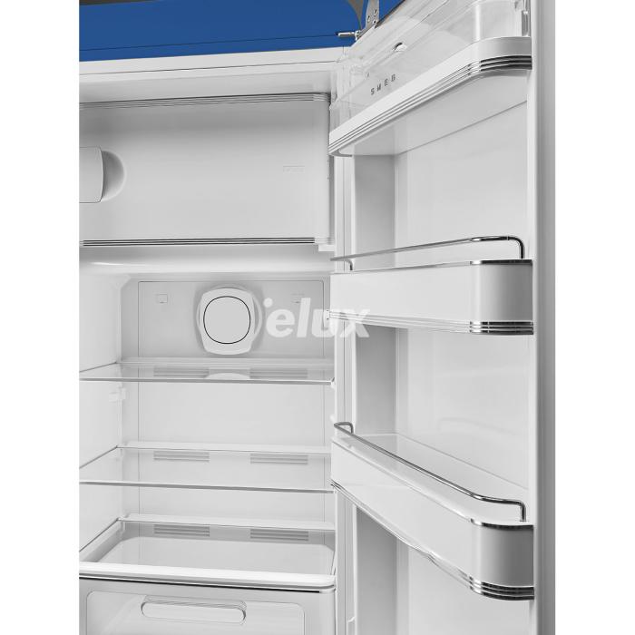 Külmik Smeg, 50-ndate stiil, 153 cm, 244/26 l, 35 dB, mehaaniline juhtimine, Union Jack