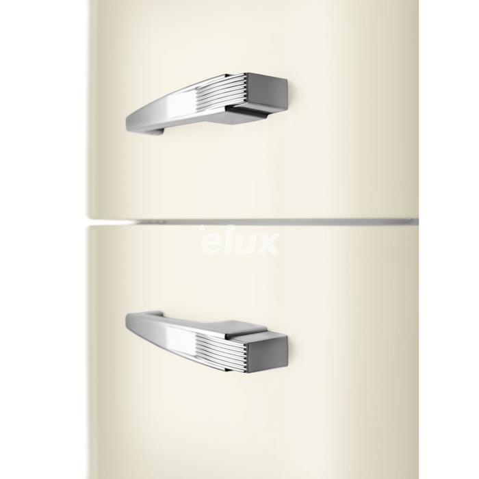 Külmik Smeg, 50-ndate stiil, 172 cm, 222/72 l, 34 dB, mehaaniline juhtimine, kreem