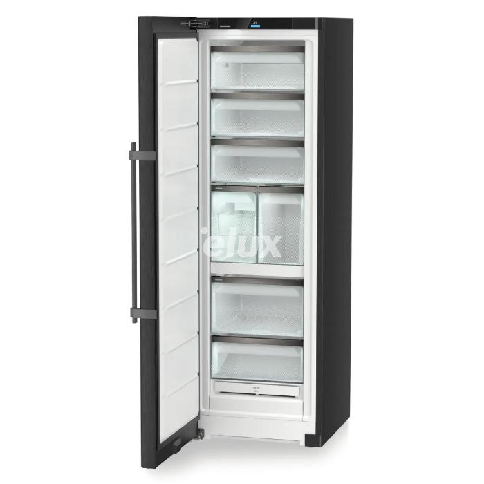Sügavkülmik Liebherr, NoFrost, 185,5 cm, 278 l, 34 dB, must