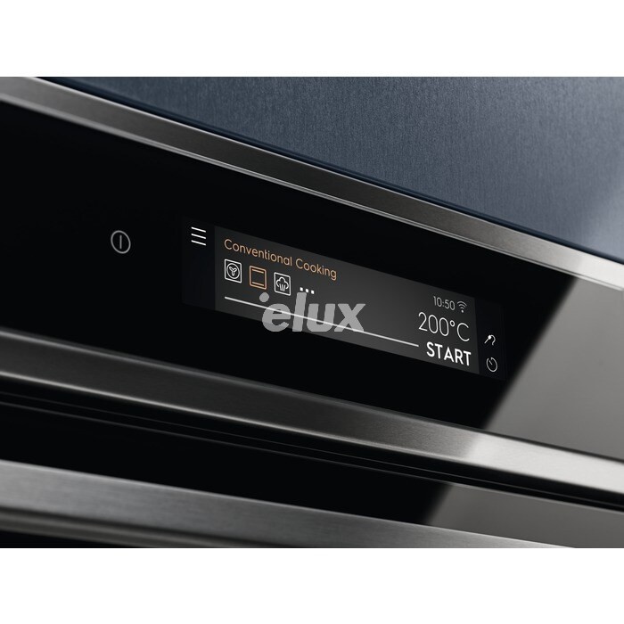 Salongi näidis! Auru-kombiahi Electrolux, 70 l, auruprogrammid, aurupuhastus, must/rv teras