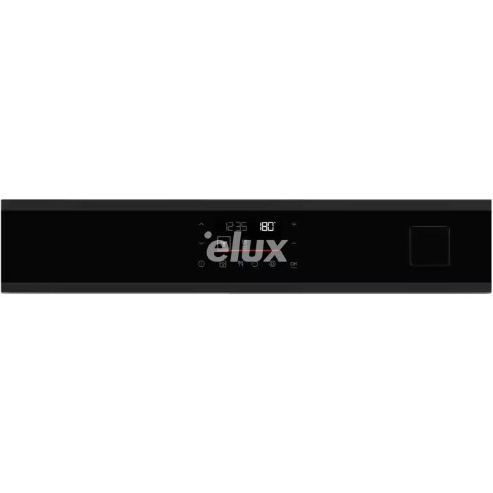 Духовой шкаф Electrolux, 72 л, функция очистки паром, матовый черный цвет.