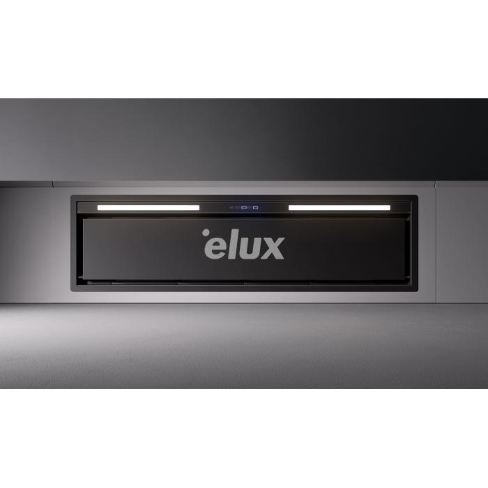 Integreeritav õhupuhastaja Falmec GRUPPO INCASSO COMFORT 105 cm, 800 m3/h, LED 2 x 1,2 W (muudetav valguse temp. 2700-5600K), must, dialoogsüsteem