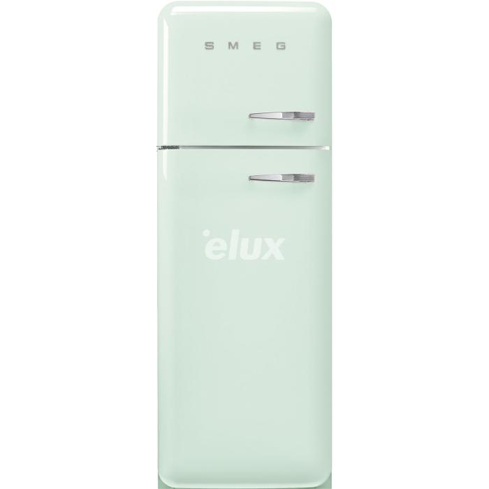 Külmik Smeg, 50-ndate stiil, 172 cm, 222/72 l, 34 dB, mehaaniline, vasak, pastellroheline