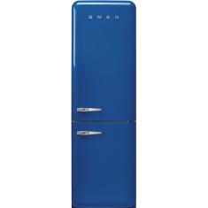Külmik Smeg, 50-ndate stiil, NoFrost, 196 cm, 234/97 l, 35 dB, elektrooniline juhtimine, sinine