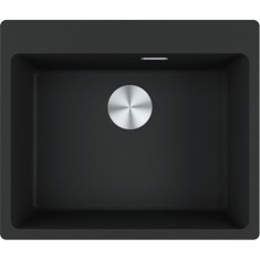 Valamu Franke Maris MRG 610-54, fragranite, (vajutusnupuga avatav ventiil), matt must