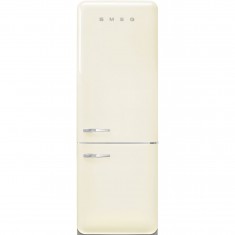 Külmik Smeg, 50-ndate stiil, 205 cm, 344/137 l, 41 dB, puutetundlik juhtimine, NoFrost, kreem