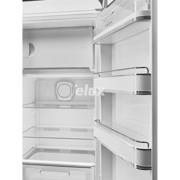 Külmik Smeg, 50-ndate stiil, 153 cm, 244/26 l, 35 dB, mehaaniline juhtimine, matt valge