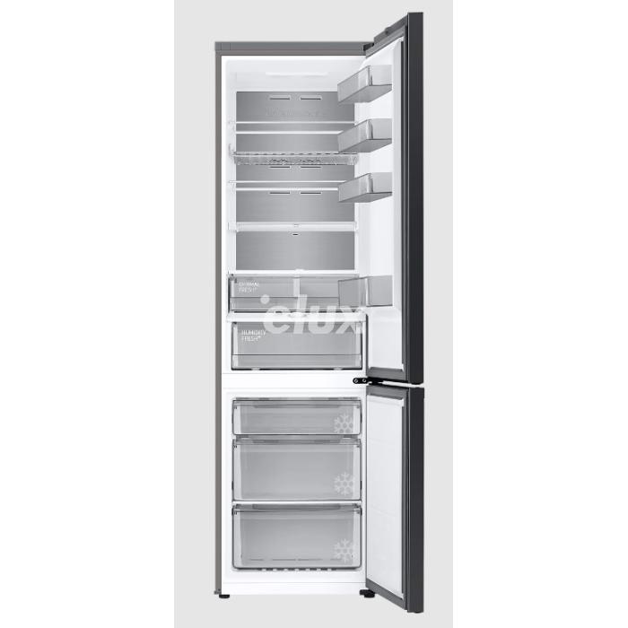 Külmik Samsung, 203 cm, 273/114 l, 35 dB, elektrooniline juhtimine, WiFi, NoFrost, must