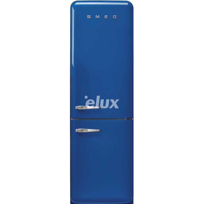 Külmik Smeg, 50-ndate stiil, NoFrost, 196 cm, 234/97 l, 35 dB, elektrooniline juhtimine, sinine