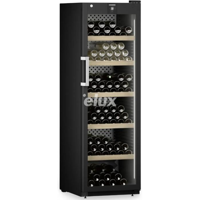 Veinikülmik Liebherr GrandCru, 188,4 cm, 229 pudelit, 38 dB, must
