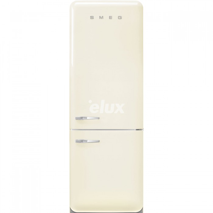 Külmik Smeg, 50-ndate stiil, 205 cm, 344/137 l, 41 dB, puutetundlik juhtimine, NoFrost, kreem