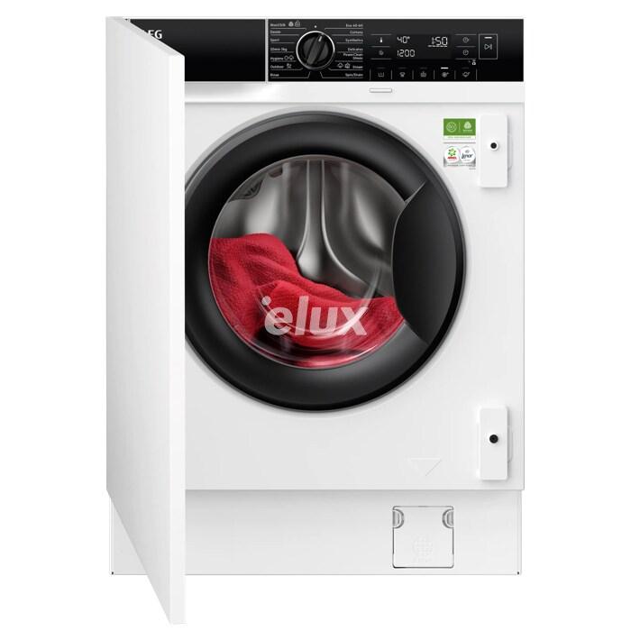 Pesumasin AEG, integreeritav, eestlaetav, inverter, 8 kg, 1400 p/min